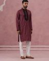 Men Ethnic Wear Embroidered Kurta Pyjama Set