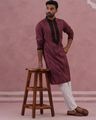 Men Ethnic Wear Embroidered Kurta Pyjama Set