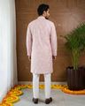 Men Floral Print Regular Fit Kurta & Pyjamas Set