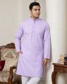 Men Floral Print Regular Fit Kurta with Pyjamas 