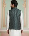 Men Printed Nehru Jacket