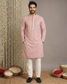 Men Regular Fit Kurta Pyjama Set