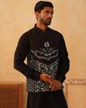 Men Sleeveless Mandarin Collar Nehru Jacket
