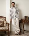 Paisley Print Regular Fit Kurta with Pants
