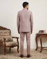 Patterned Regular Fit 3-Piece Suit Set