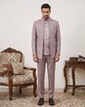 Patterned Regular Fit 3-Piece Suit Set