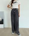 Women Western Wear Boyfriend High-Rise Clean Jeans