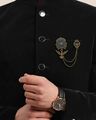 Men Azure Pride Eagle Crest Brooch 