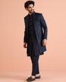 Men Embellished 3-Piece Suit Set