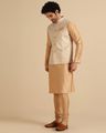 Men Geometric Print Regular Fit Nehru Jacket 