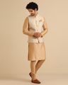 Men Geometric Print Regular Fit Nehru Jacket 
