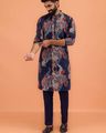 Men Paisley Print Regular Fit 2-Piece Set