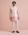 Men Regular Fit Floral Suit Set