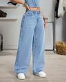 High Rise Straight Jeans