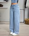 High Rise Straight Jeans
