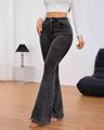 Women High Rise Bootcut Jeans