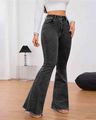 Women High Rise Bootcut Jeans