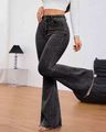 Women High Rise Bootcut Jeans