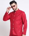 Men Embroidery Suit Set