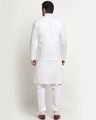 Men Long Kurta with Pyjamas & Nehru Jacket