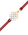 14k Mesh Rakhi & Pendant