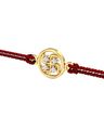 18KT Diamond Rakhi Pendant