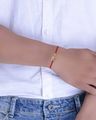 Yellow Gold Kalash Charm Gold Rakhi