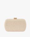 Women Embossed Clutch with Chain Strap