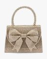Women Texas Glow Embellished Foldover Clutch