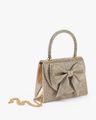 Women Texas Glow Embellished Foldover Clutch