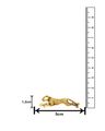 Gold Plated Lion Lapel Pin