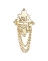 Gold-Plated Tiepin Brooches 