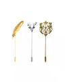Pack of 3 Lapel Pin Brooches CO1104986M