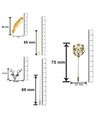 Pack of 3 Lapel Pin Brooches CO1104986M