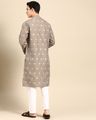 Men Geometric Woven Regular Fit Kurta & Pyjamas Set