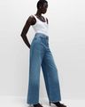 Women Embellished Wide-Leg Jeans