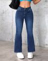Women Mid-Rise Bootcut Jeans