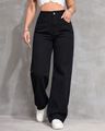 Women Mid-Rise Wide Jeans