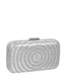 Embellished Clutch with Kiss-Lock Closure