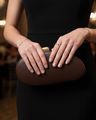 Women Clutch with Detachable Strap 