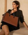 Denice Tote Bag with Adjustable And Detachable Sling
