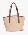 Contrast Straps Shoulder Bag