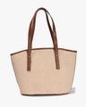 Contrast Straps Shoulder Bag