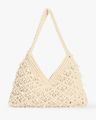 Stylized Knitted Shoulder Bag
