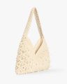 Stylized Knitted Shoulder Bag