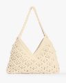 Stylized Knitted Shoulder Bag