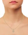 Captains Wheel Dual-Toned Diamond Pendant