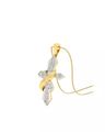 Messiah Cross Yellow Gold Diamond Pendant
