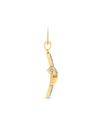 Messiah Cross Yellow Gold Diamond Pendant