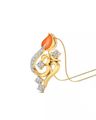 The Ciana Yellow Gold Diamond Pendant
